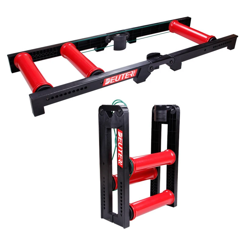 MTB Road Bike Roller Trainer Tool Indoor Bicycle Folding Training