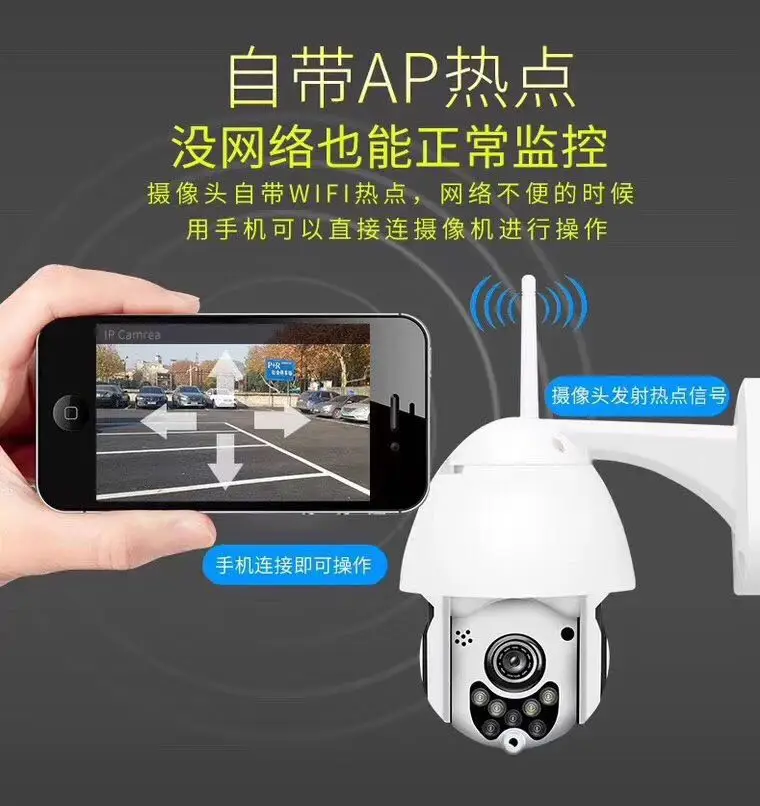 CCTV Yoosee IP камера PTZ Wifi 2.0MP 1080P Поддержка Onvif P2P SD карта детектор движения 3 ИК-светильник+ 4 белый светильник с красочным изображением