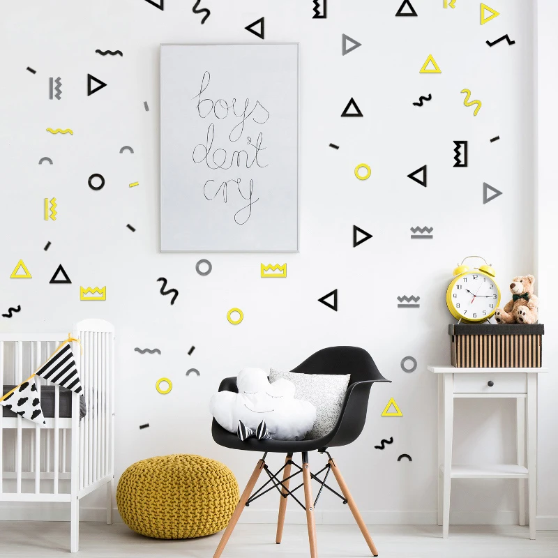 MEYA DIY yaratıcı duvar aynası Sticker, çıkartmaları oturma odası yatak MEYA DIY yaratıcı duvar aynası Sticker, çıkartmaları oturma odası yatak