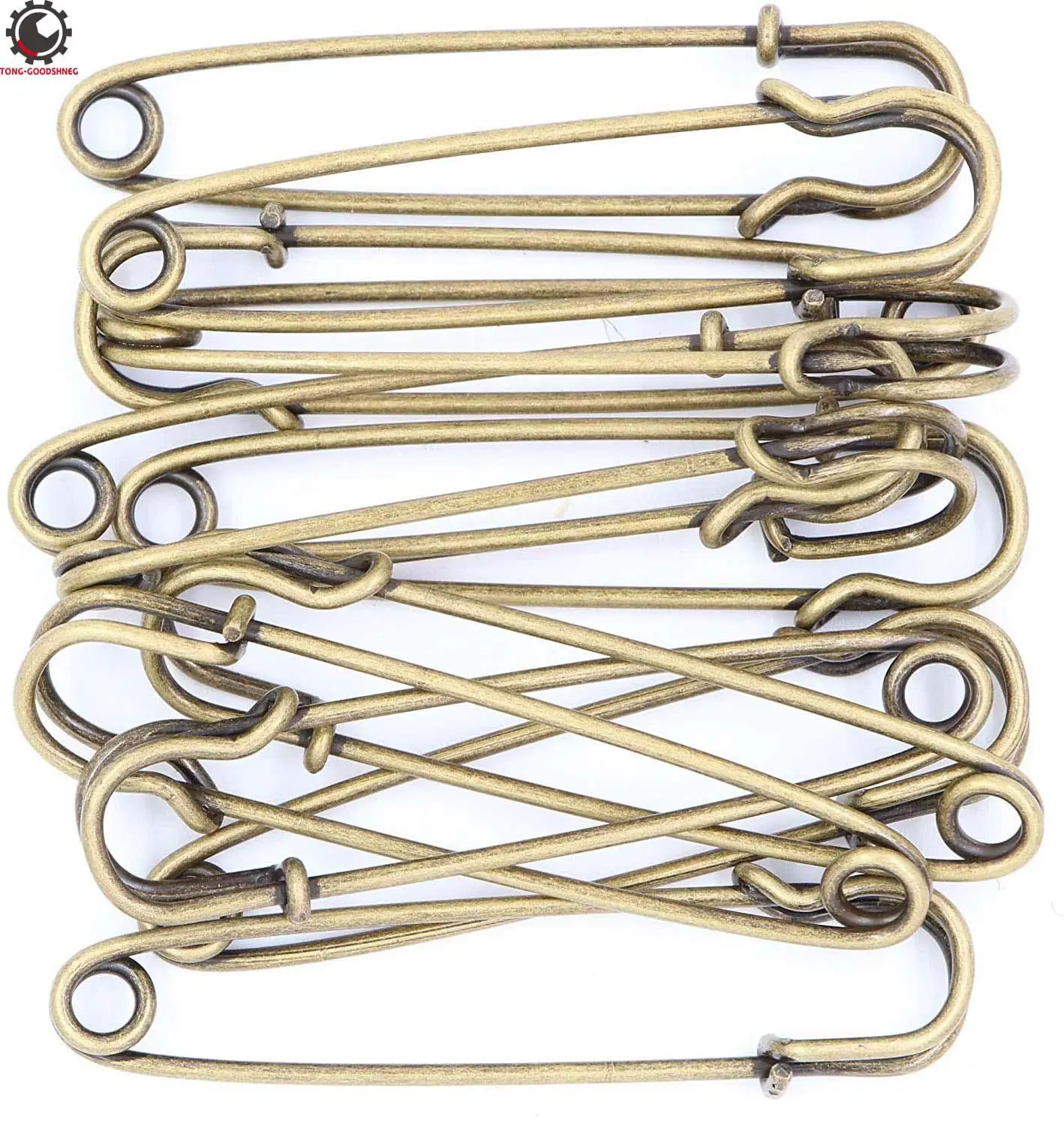 Safety Pins Large Heavy Duty Safety Pin Blanket Pins 3 inch Brooch Pin Stainless Steel Wire