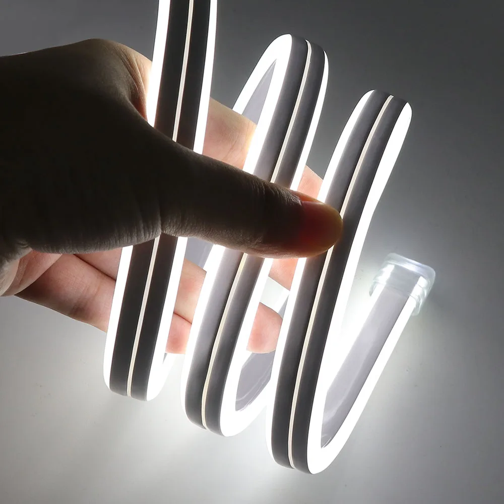 

XUNATA Led Strip Light Neon Light 220V SMD2835 120Leds/M Waterproof Flexible Fairy Light Single Double Type with EU Power Plug