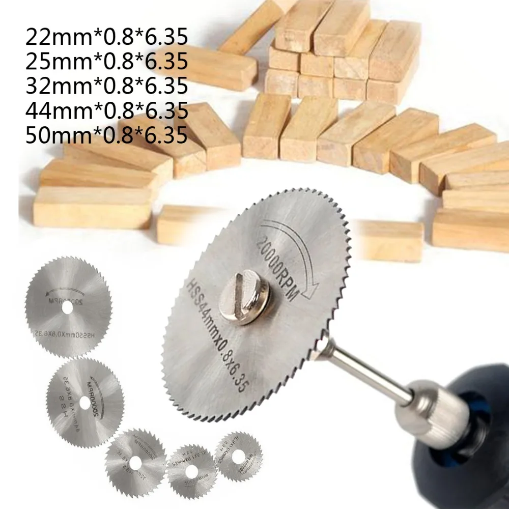Mini HSS Circular Saw Blade Jig Saw Rotary Tool For Dremel Metal Cutter