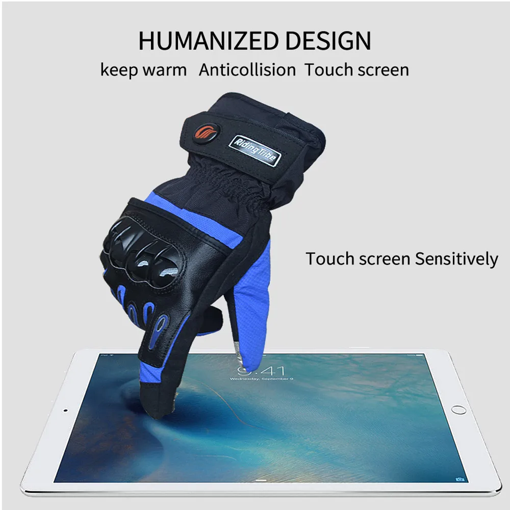 Riding Tribe Motorcross Gloves Touch Screen Waterproof Warm Hands Protection Motorcycle Winter Protective Guards Glove MTV-08 Riding Tribe Motorcross Gloves Touch Screen Waterproof Warm Hands Protection Motorcycle Winter Protective Guards Glove MTV-08
