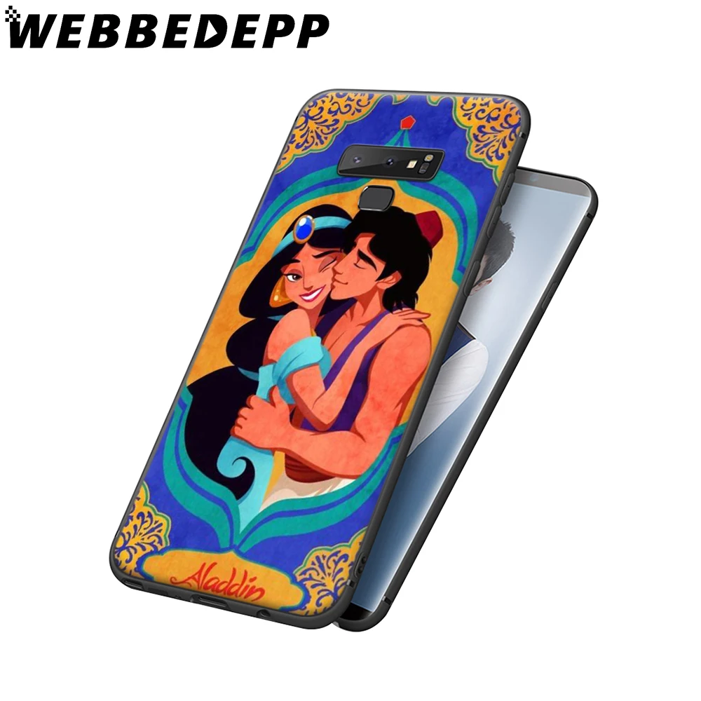 WEBBEDEPP Aladdin Jasmine Princess мягкий чехол для Samsung Galaxy A3 A5 A6 Plus A7 A8 A9 J6 чехол|Бамперы| |