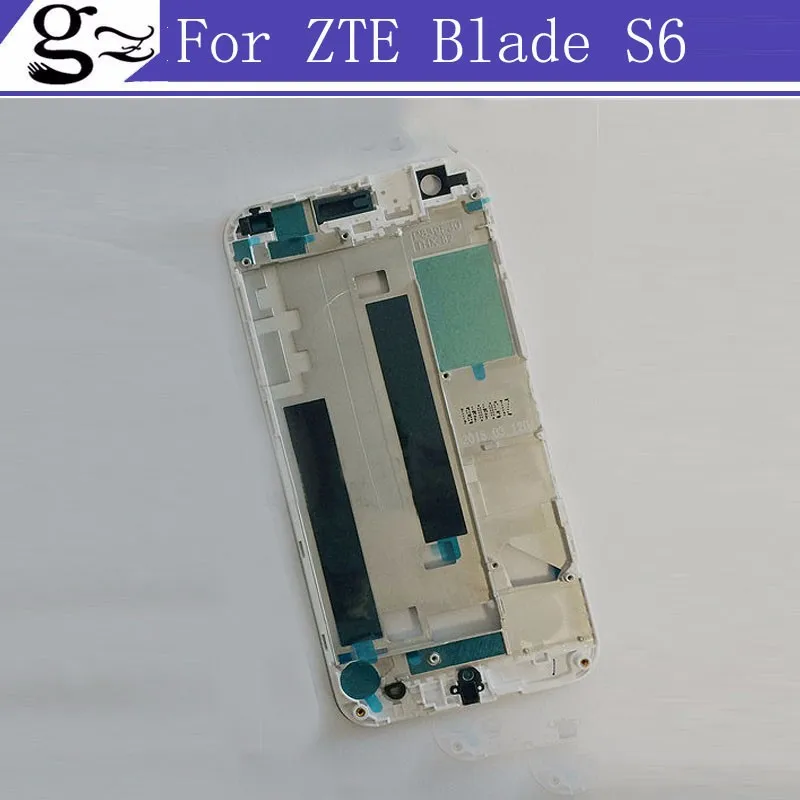 Оригинальный оригинальный корпус передней панели для ZTE Blade S6 S 6 5 дюймов средняя
