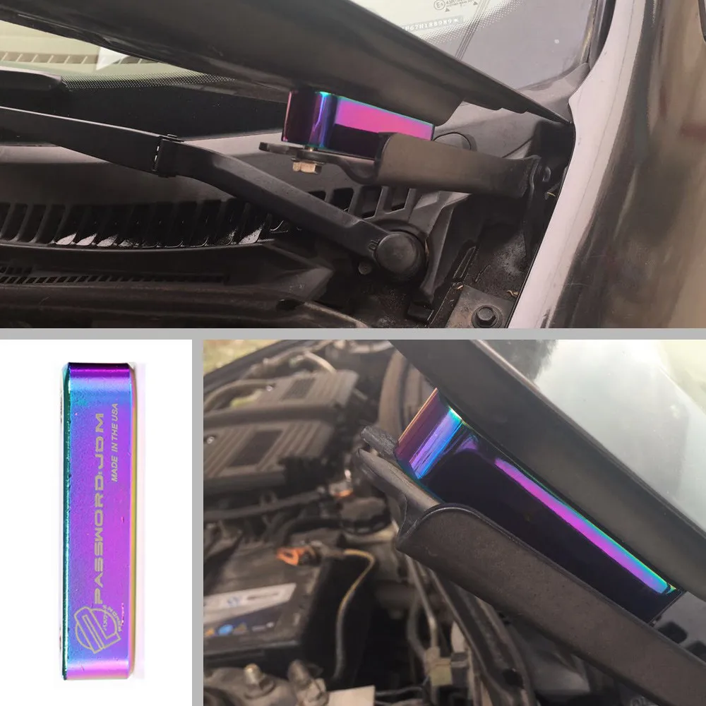 NEO CHROME PASSWARD JDM Заготовка алюминиевый капот стояки для HONDA CIVIC 1988 2000 EF EG EK С 4 шт. крыло