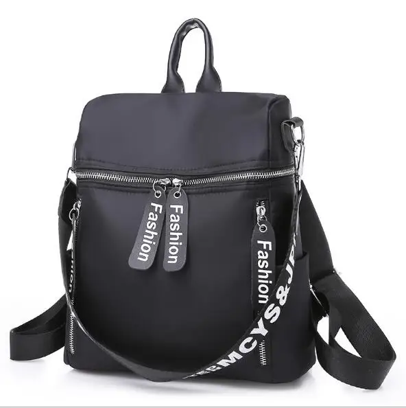 SOFIE 2019 Высокое качество мягкий рюкзак из нейлона для путешествий Для женщин рюкзак для отдыха евро корейского Винтаж черный на молнии