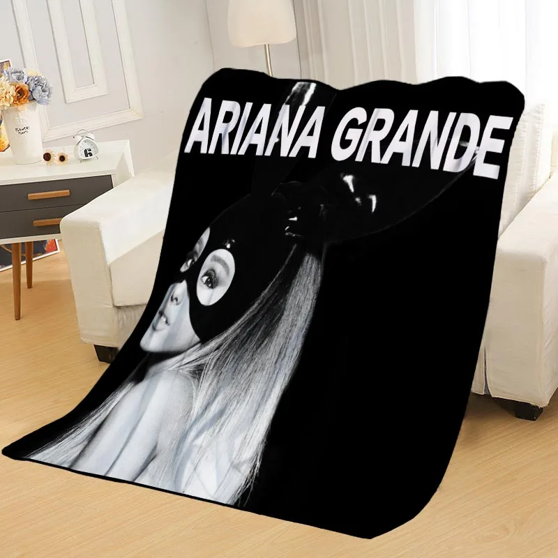 Одеяла на заказ Ariana Grande одеяло s мягкое TR DIY ваше изображение украшения спальни пледы ковер путешествия одеяло - Цвет: Blanket 12