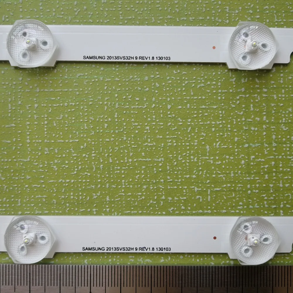 

5piece/lot FOR samsung 32 inch UA32F4088AR LCD TV LED backlight D2GE-320SC0-R3 2013SVS32H 9 REV1.8 130103 1piece=9LED 650MM