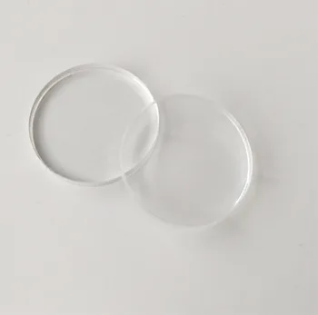 

50pcs Clear Acrylic Round Discs, Plexiglass Laser Cut Round Circle 35mm, Mini Acrylic Holder for Display