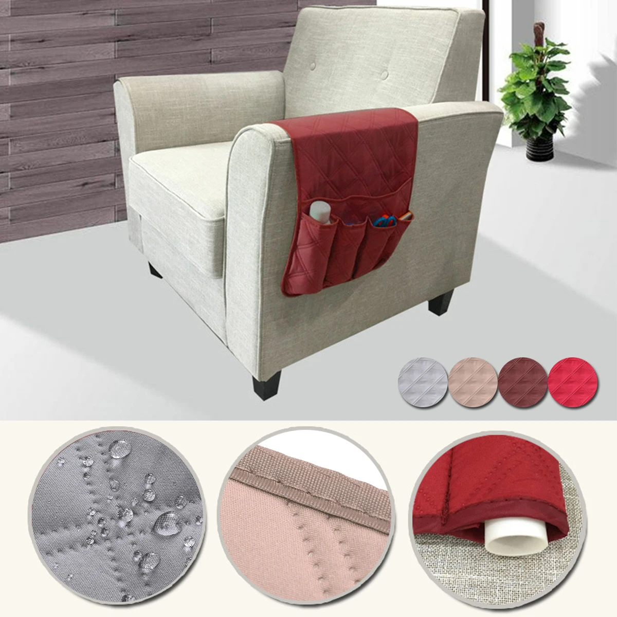 5 جيوب السرير تخزين مقسم حقيبة أريكة التخزين المنظم طاولة مجلس الوزراء تخزين مجلة حامل للقرص الهاتف Remotes 5 جيوب السرير تخزين مقسم حقيبة أريكة التخزين المنظم طاولة مجلس الوزراء تخزين مجلة حامل للقرص الهاتف Remotes