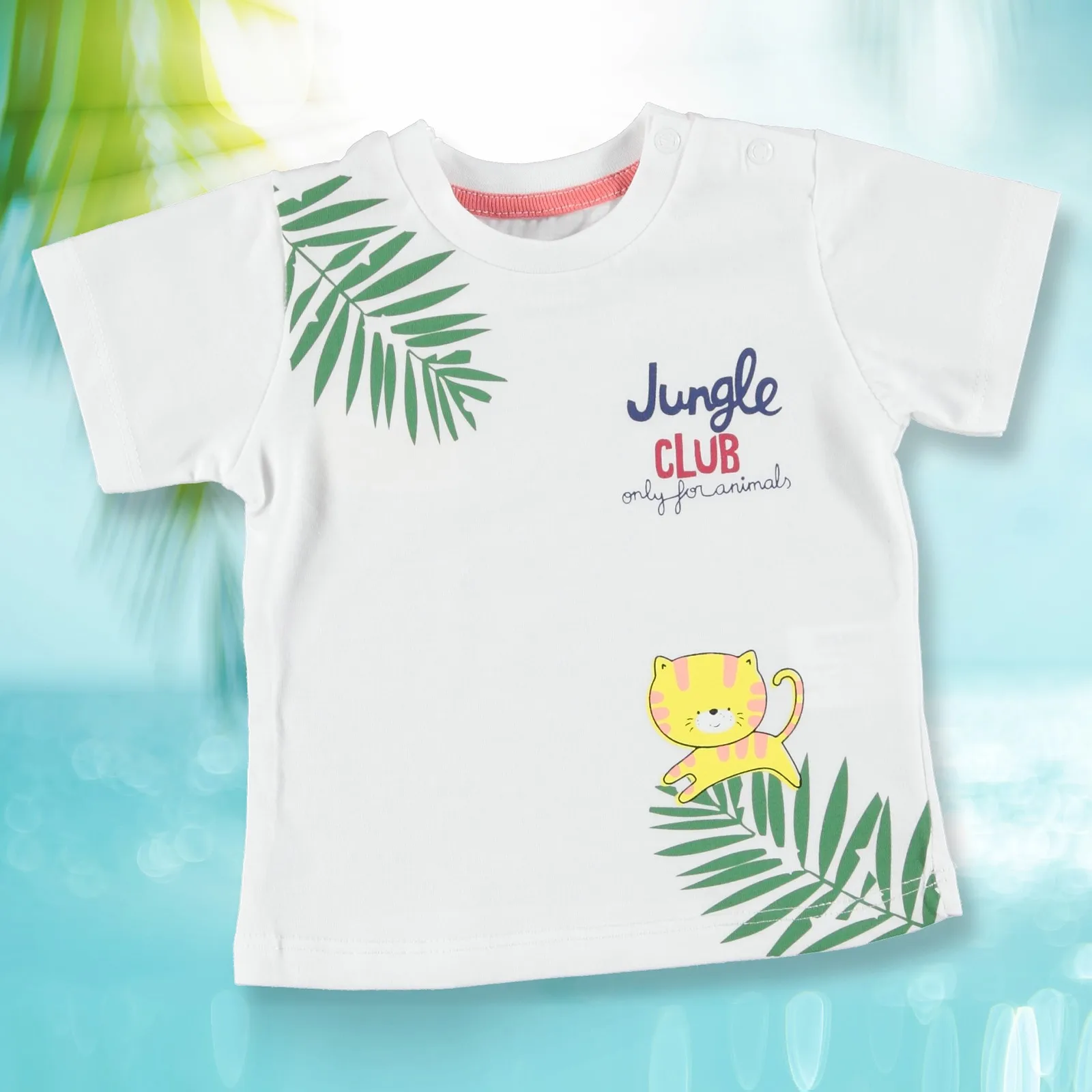 

ebebek HelloBaby Baby Boy Safari Theme Printed Tshirt