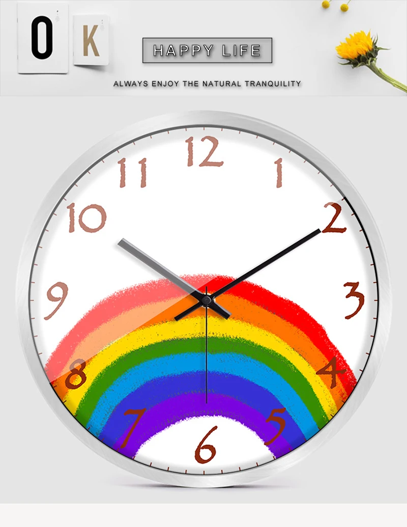 3d led wall clock barber shop (2)