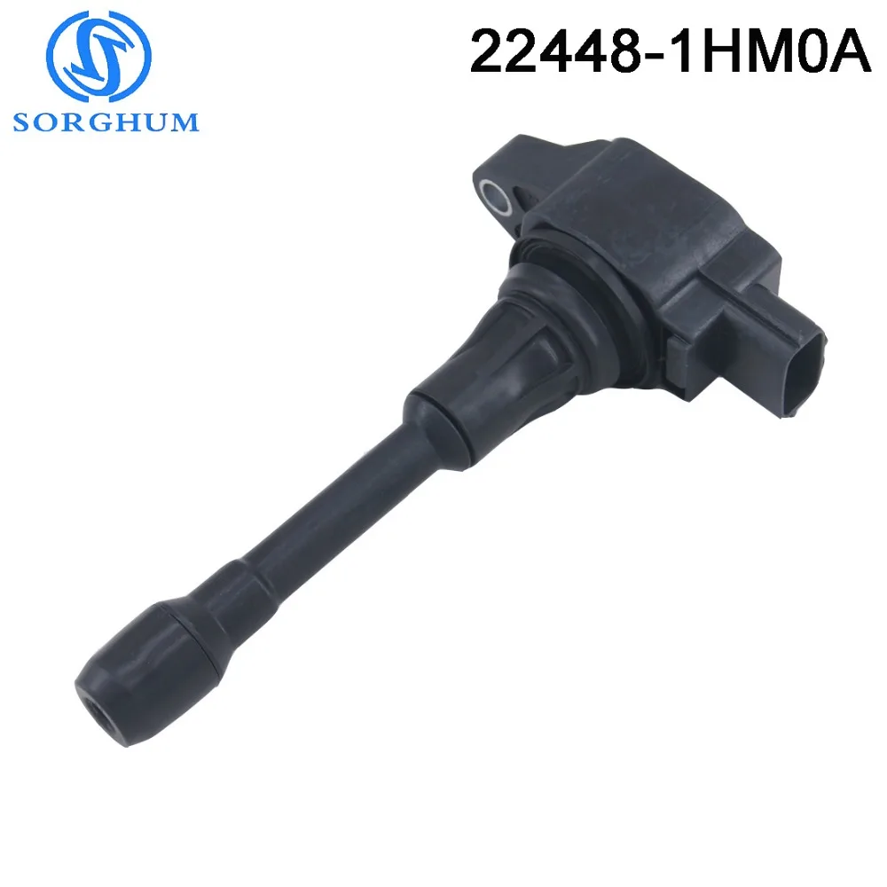 Новый 22448-1HM0A оригинальная Катушка зажигания для Nissan March K13 Sunny N17 Sylphy B17 Tiida C12 224481HM0A