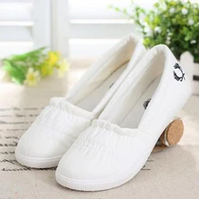 2016 new ultra-comfortable casual canvas shoes flat shoes women shoes w342