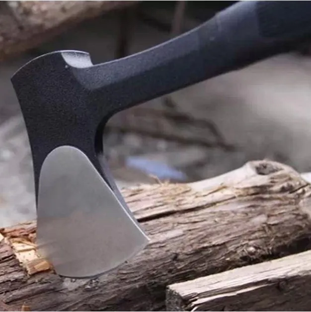 

High Carbon Steel Woodworking Axe Outdoor Survival Hatchet Camping Hand Tools Anti-slip Design Travel Tool