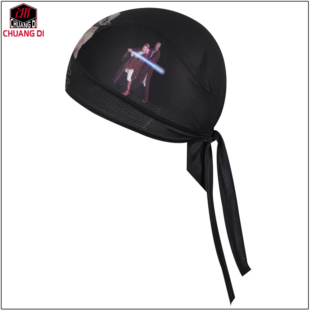ZM Breathable Multi Function Women Mens Bike Bicycle Hat Headscarf Cycling Cap Bandana Hood MTB Headband Skull Pirate Head Scarf - Цвет: 9