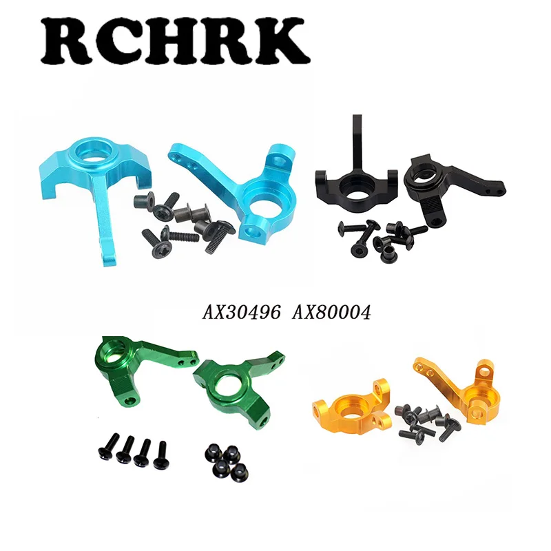

2pcs AXIAL SCX10 AX30496 Aluminum Knuckles Hubs Anodize CNC Fits Axle Housings Replace AX80004 1/10 RC Wrangler Kit RTR Crawler