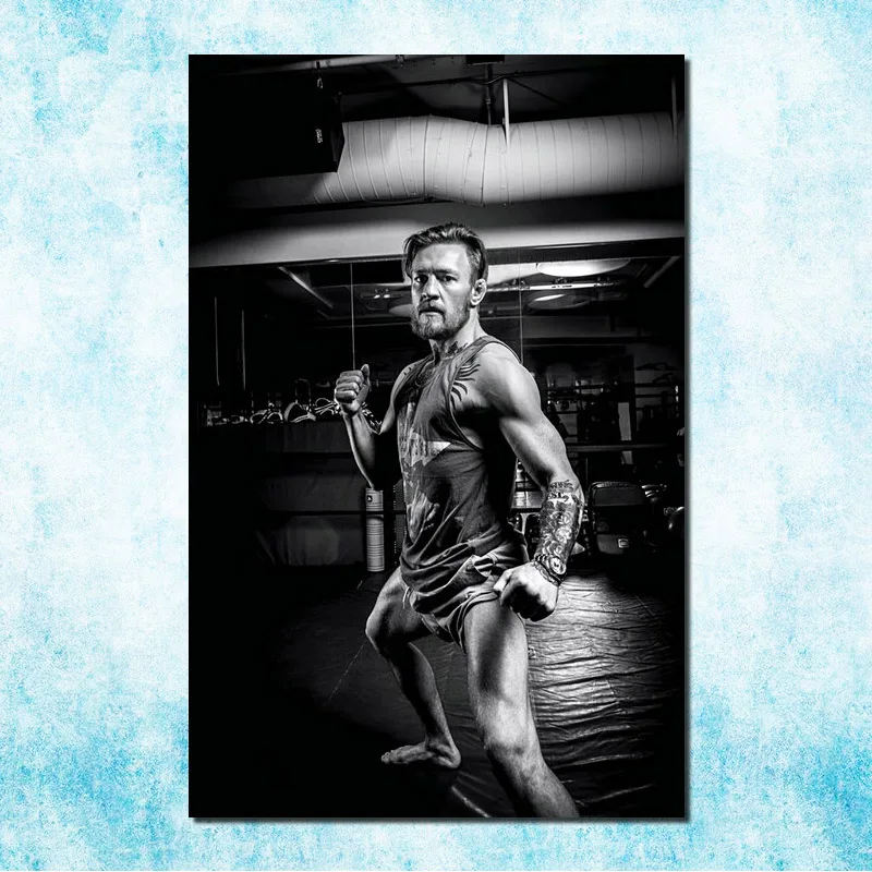 

Conor McGregor MMA UFC Fight Boxing Champion Art Silk Canvas Poster 13x20 inch Picture For Room Decor (more)-8