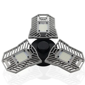 

60W E27 LED Bulb 220V 110V Led Deformable Lamp Garage Light For Home Lighting High Intensity Parking Warehouse Industrial Lamp