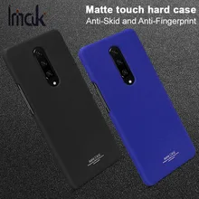Case Cover For OnePlus 7 Pro IMAK Quicksand Cowboy Matte Touch Anti-Skid Hard PC Back Protective Cover Skin For One Plus 7 Pro