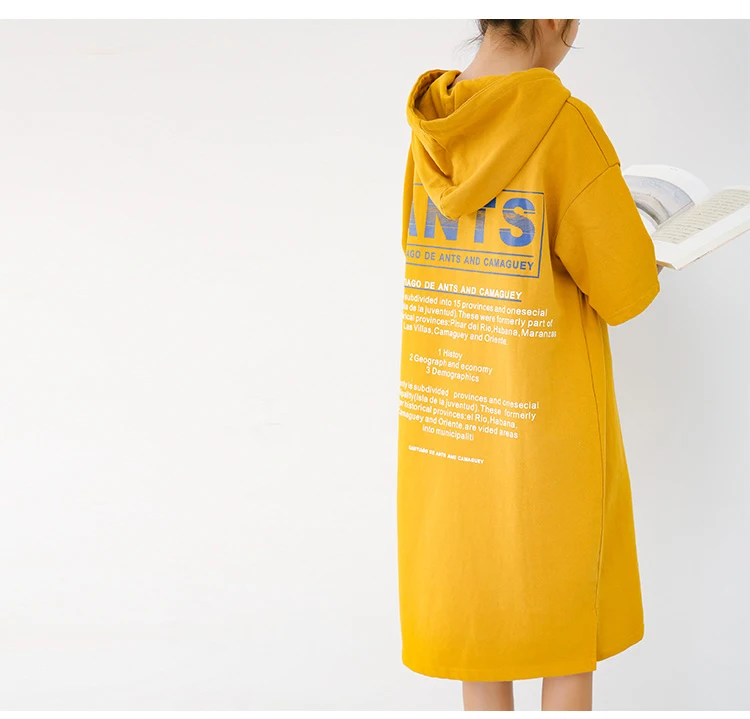 Hooded Mini Dress Women Slim Package Hip Short Dress With Hat (6)
