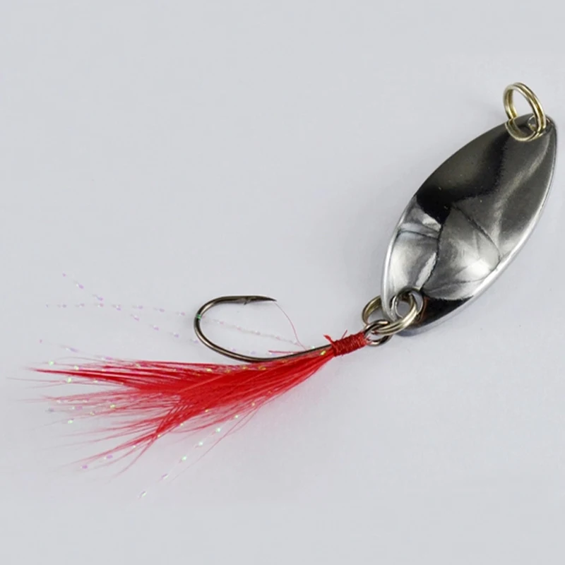 2pcs/lot 2.5g 32mm Metal Spoon Lures Hard Bait Fishing Bait|Рыболовные крючки| |