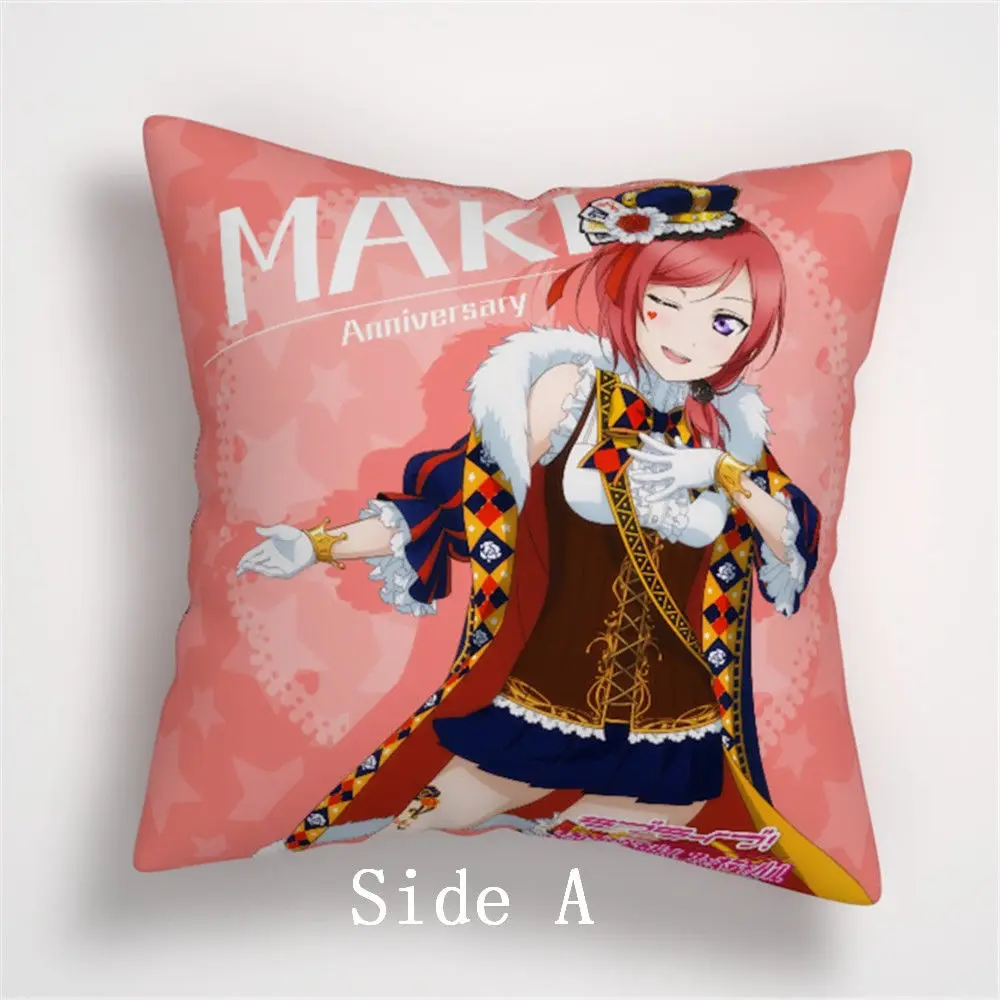 Suef Аниме Манга любовь live! nishikino maki аниме Двусторонняя Подушка Чехол для подушки 981
