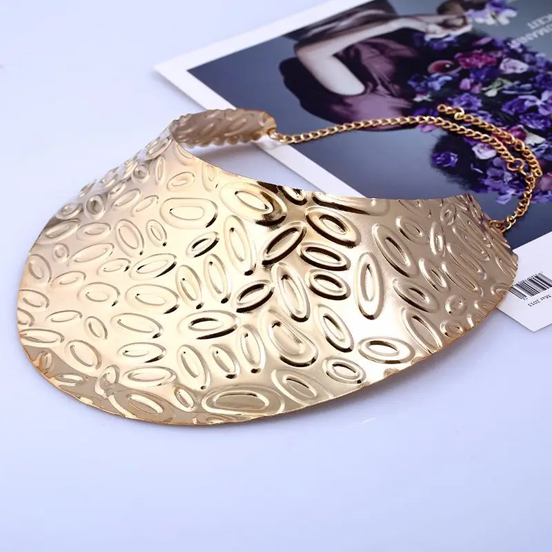 Liuxsp ожерелье для женщин, Массивное колье, большое ожерелье в стиле панк, модное Брендовое роскошное ожерелье, готическое колье