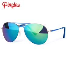 PINGLAS Pilot Sunglasses Women Outdoor Beach Eyewear Men Metal Frame Polarized Glasses for Unisex Adult Driving Sun Glasses