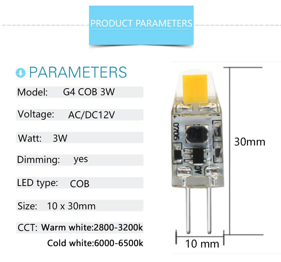 10 шт./лот светодиодный светильник с регулируемой яркостью G4 G9 E14 AC/DC 12 В 220 В 9 Вт 6 Вт 3W COB светодиодный мини G4 G9 угол луча 360 заменить галогенные лампы