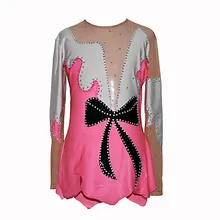 Пользовательские фигурное катание на коньках платья для взрослых с спандексом изящные бренд соревнования в фигурном катании платье DR2603