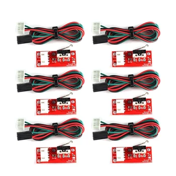 

HOT-6Pcs Mechanical Endstop Limit Switch Press Switch Module For 3D Printer Makerbot Prusa Mendel Reprap Cnc Arduino Mega 2560