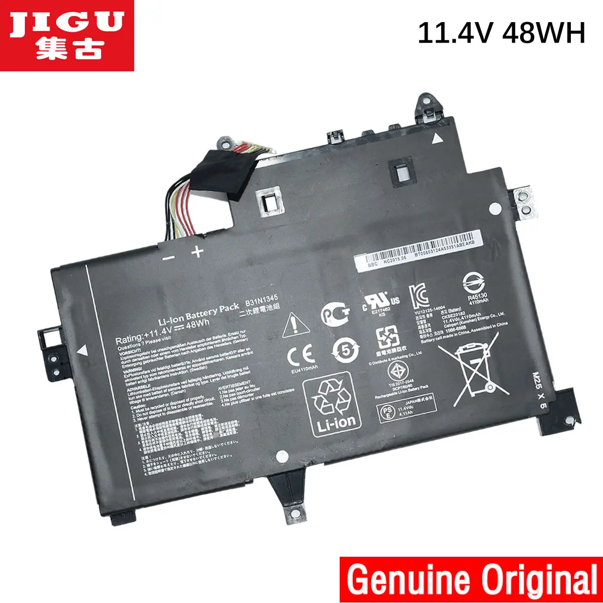 

JIGU Original Laptop Battery 0B200-00990100 B31N1345 B31Bn9H For ASUS TP500L TP500LA TP500LA-1A TP500LN TP500L TP500LA TP500LB