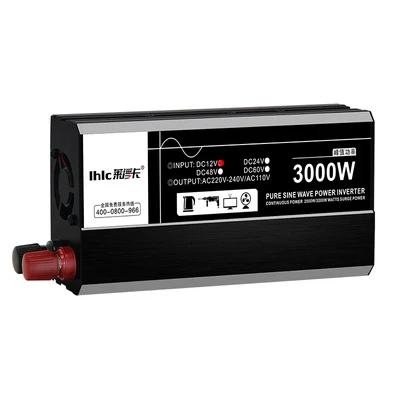 4000W5000W чистая Синусоидальная волна инвертор 12V24V до 220В Автомобильный Солнечный