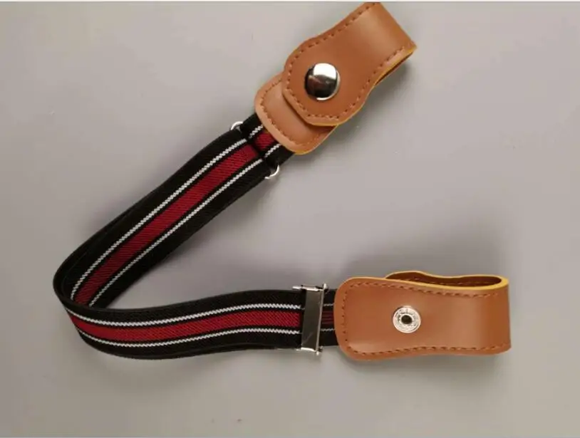 Buckle-Free Elastic Belt Waist Adjustable Child Belts No Buckle Professional Children Belts Boys and Girl`s for Jeans Pant
