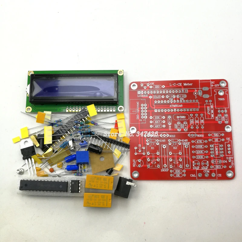 M8 LC meter measuring inductance and capacitance electrolytic capacitor
