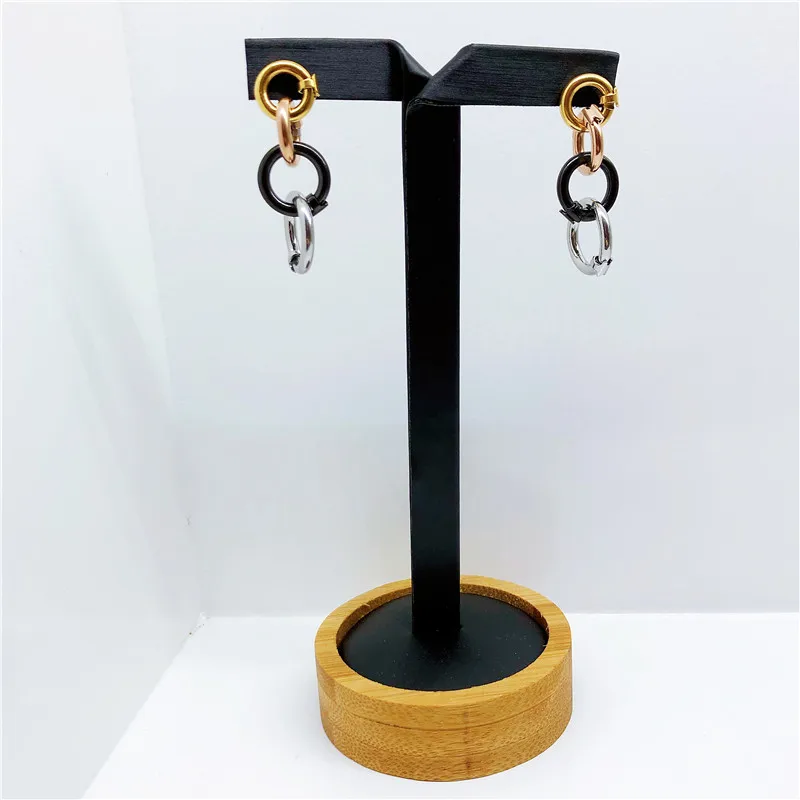

Stainless Steel Jewelry For Women Rings Earrings High Grade Elegant Earrings Round Earrings Jewelry Spain Bear Wedding Party
