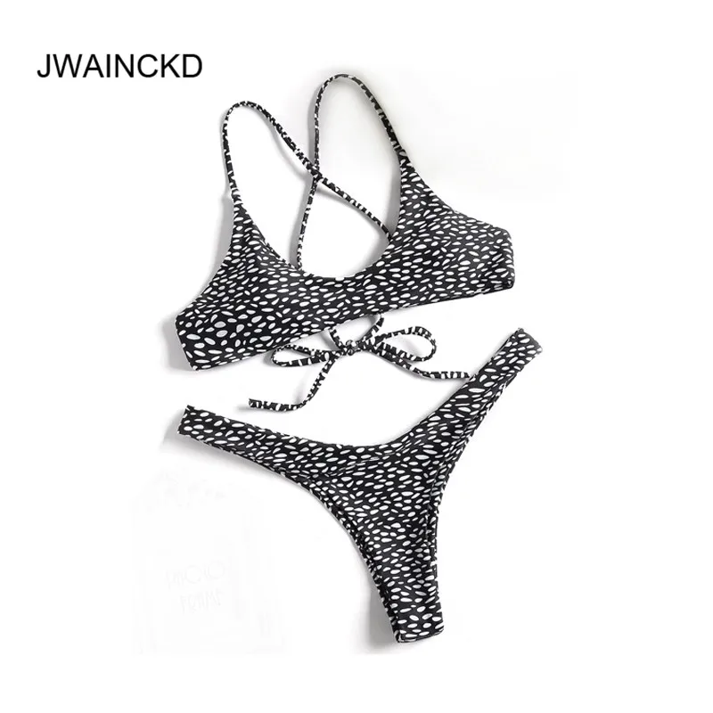 JWAINCKD 2018 Новый женский пуш-ап бюстгальтер с подкладкой пляжный комплект бикини