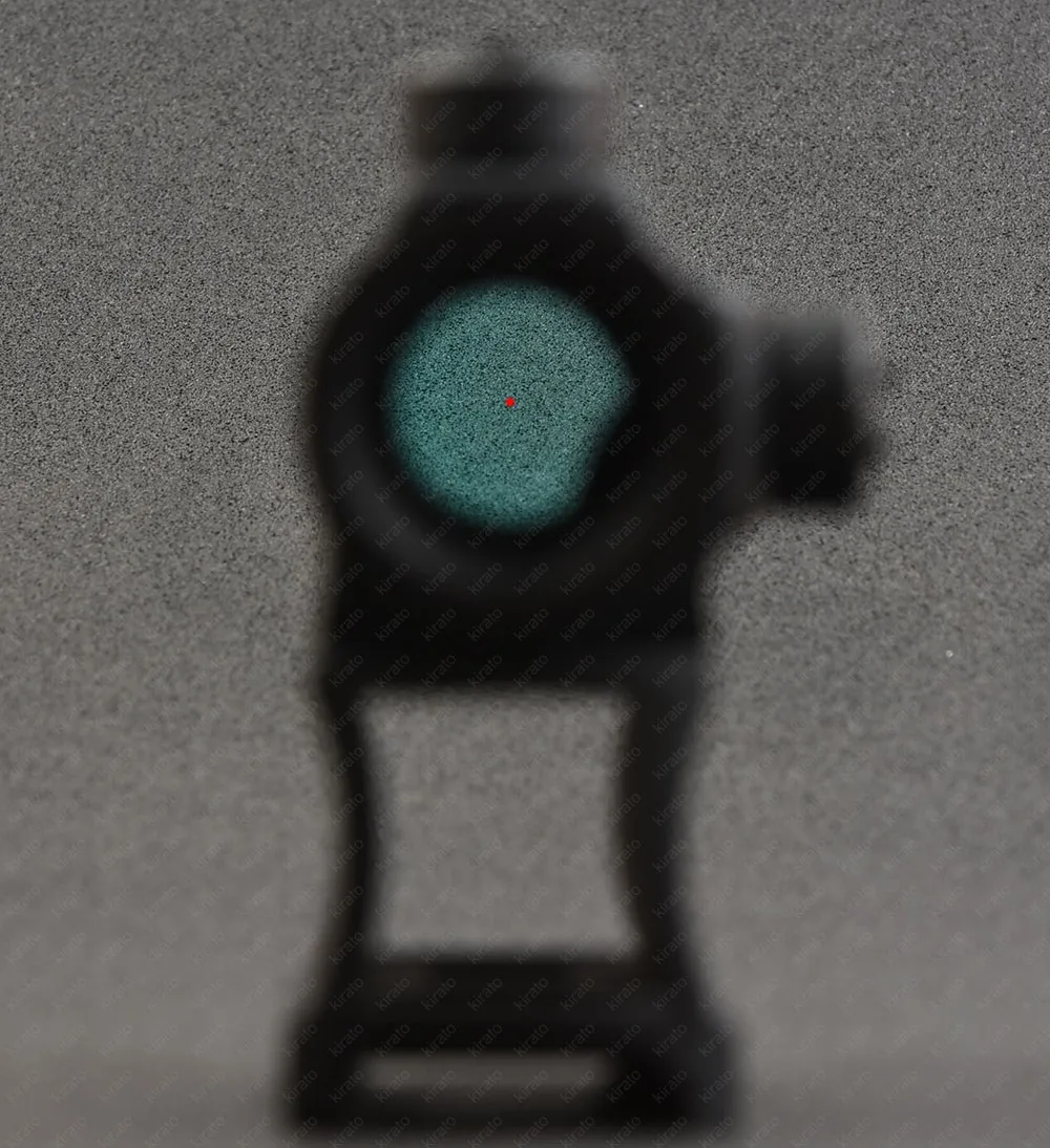 Тактический micro 1x Красный точка зрения Область с мм 20 мм Пикатинни повысить крепление база противоударный водонепроница M1997
