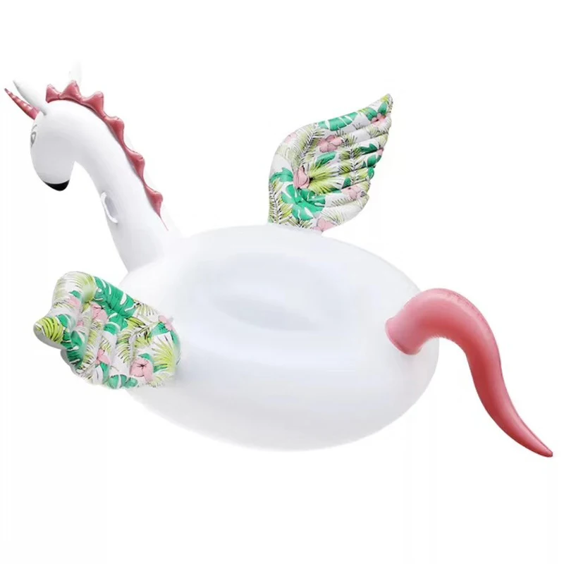 YUYU New 200cm Inflatable Pegasus Unicorn Swimming Pegasus Float Pool Float for Adult Tube Raft Swimming Ring Summer Water Toy