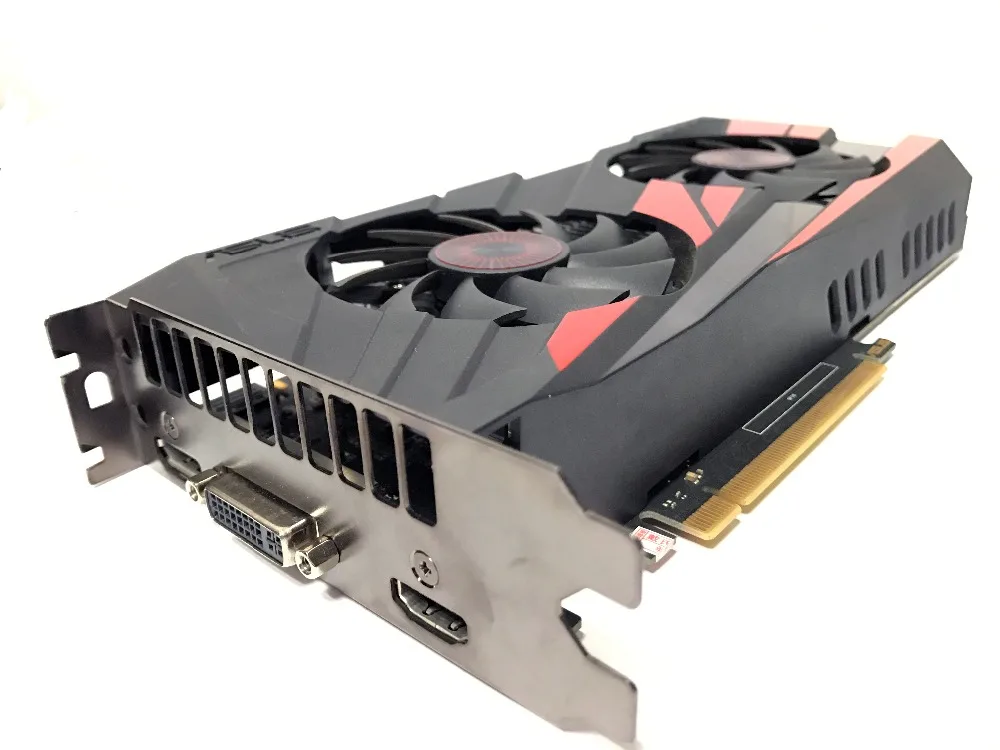 Asus GTX 960 OC 2 Гб GT960 GTX960 2G D5 DDR5 128 бит nVIDIA PC настольные видеокарты компьютерные видеокарты PCI Express 3,0