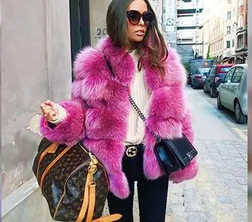 2017 winter jacket women fashion faux fur coats office lady slim vogue brief design jackets high quality outwears wx189