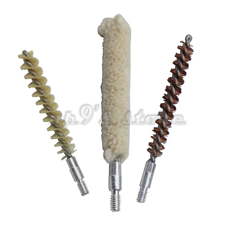Free Shipping 7.62 Rifle Gun Cleaning Kit Wire Nylon Steel Brushes