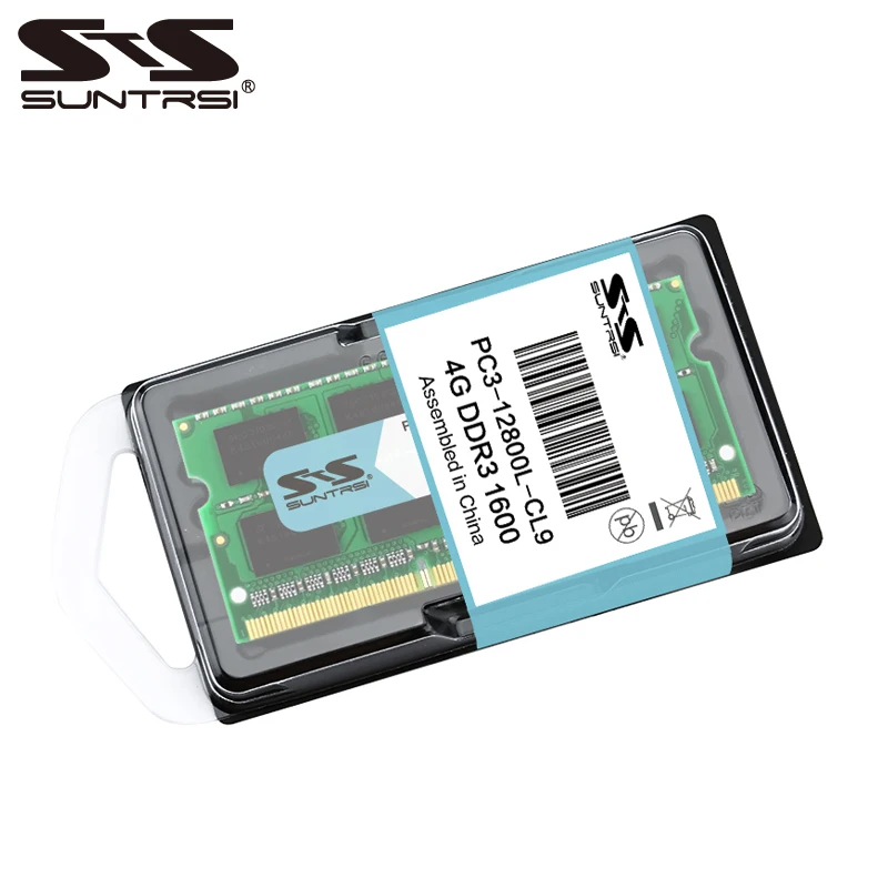 Suntrsi памяти ноутбука DDR3 4 ГБ 1333 мГц 1600 оперативной высокое качество Memoria ноутбук DDR