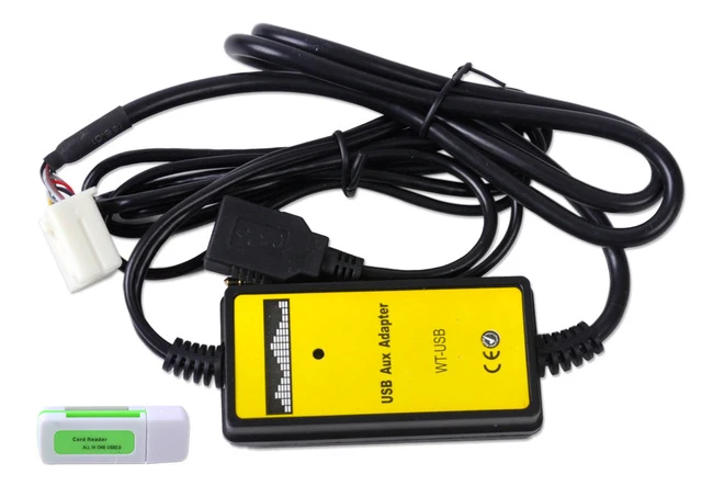 

Car Radio Digital CD Changer Adapter USB Aux-In Adapter MP3 Player Radio Interface For Honda Accord Civic Odyssey S2000