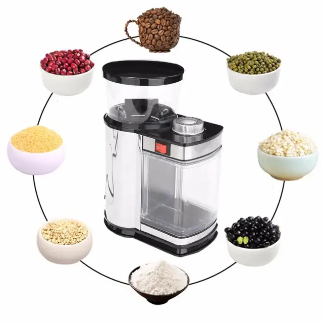 Electric Coffee Bean Grinding Machine Stainless Steel Multipurpose