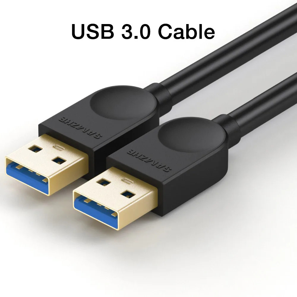 SAMZHE USB к USB 3,0 кабель папа-папа USB3.0 удлинитель супер скорость для радиатора жесткий диск автомобиля MP3 веб-камера цифровая камера - Цвет: 3