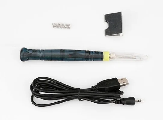 Mini USB Electric Soldering Iron Portable Soldering Gun with LED Indicator Hot Iron Welding High Quality Heating Tool 5V 8W (5)