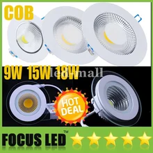 9 Вт 15 Вт 18 Вт Панель с монолитным блоком светодиодов светильники CRI> 88 120 угловой Светильник Встраиваемые потолочные лампы теплый/холодный/натуральный белый 4500 K